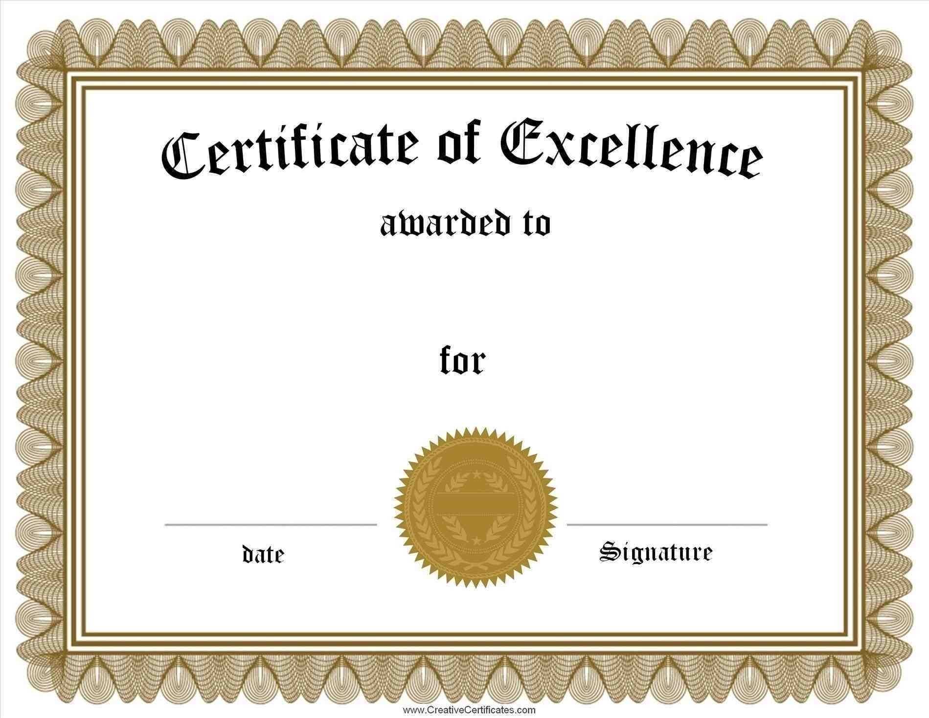 Certificate Border Vector Free Download At Getdrawings With Regard To