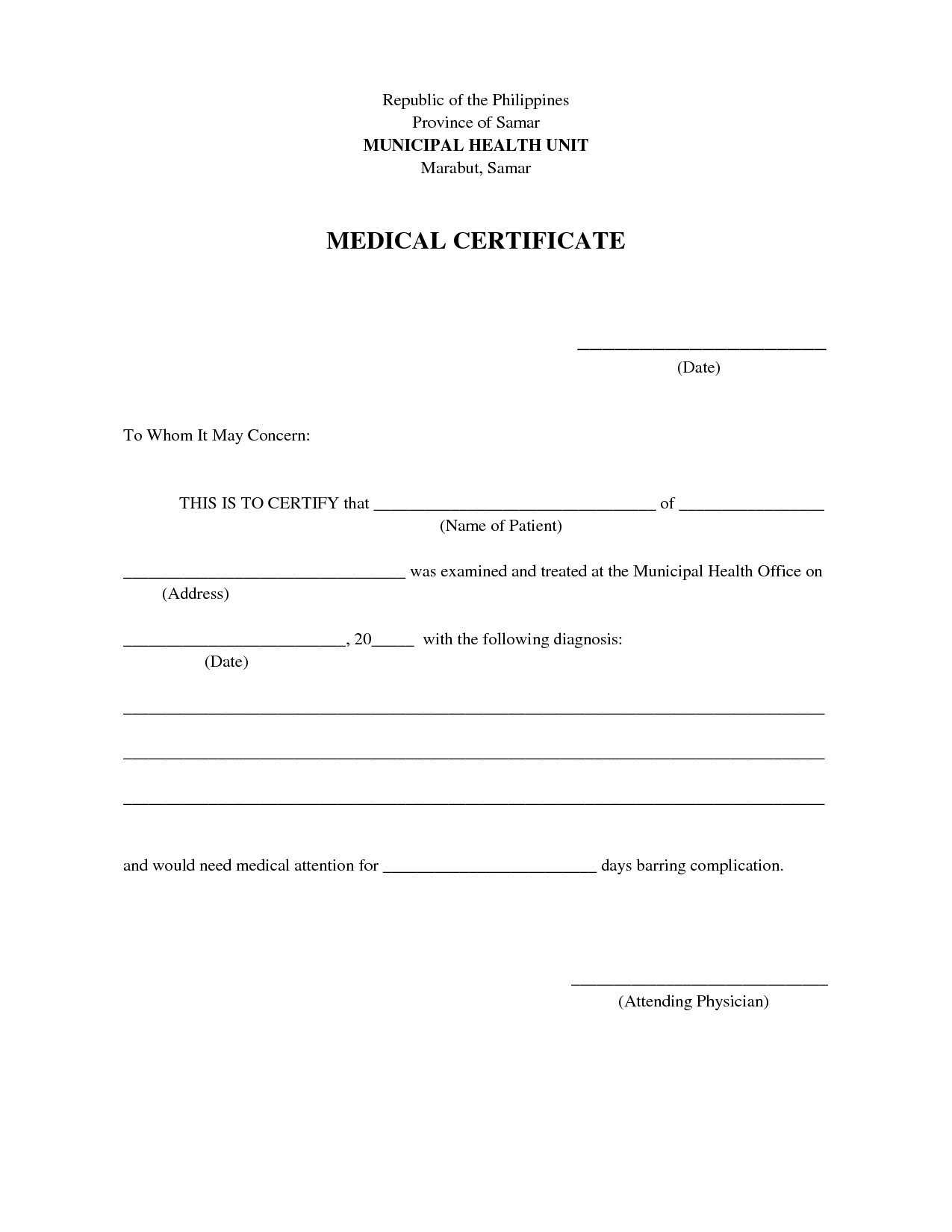 Certificate Clipart Medical Certificate, Certificate Medical Regarding Free Fake Medical Certificate Template