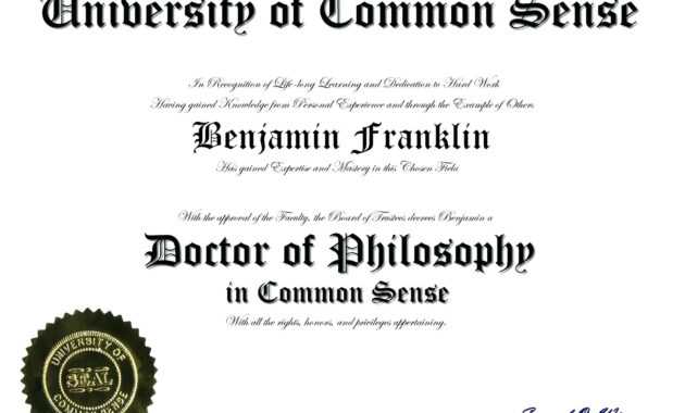 Certificate Clipart Phd, Picture #323547 Certificate Clipart Phd inside Doctorate Certificate Template