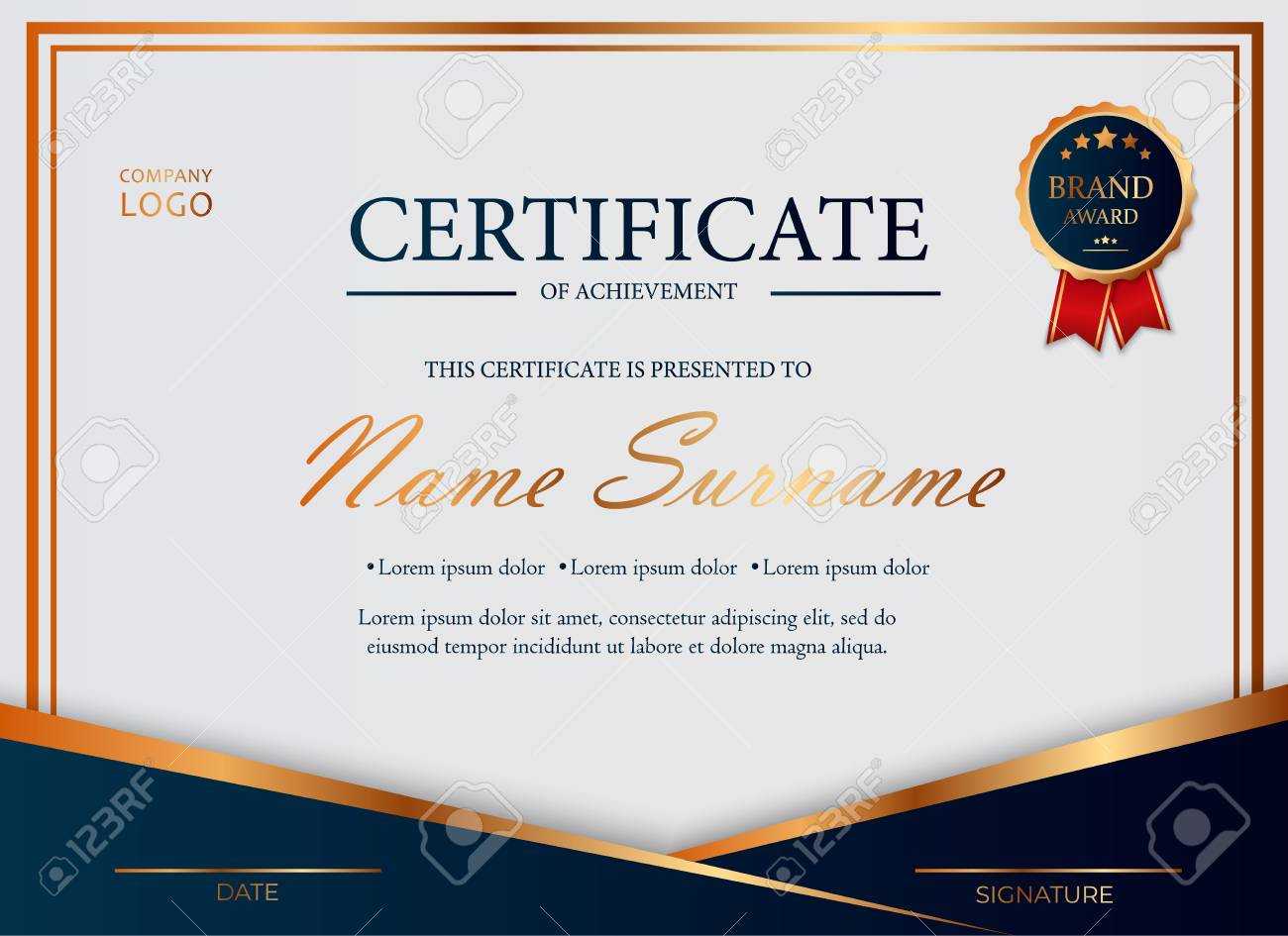 Certificate Of Appreciation, Award Diploma Design Template. Certificate.. Within Award Certificate Design Template