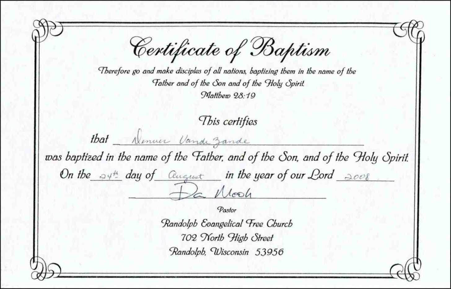 Certificate Of Ordination For Pastor Template Throughout Ordination Certificate Template
