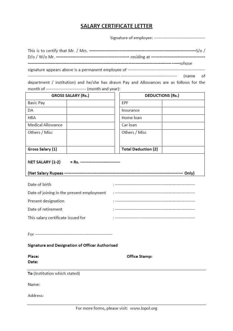 Certificate Of Payment Template ] - Payment Voucher Template Intended For Certificate Of Payment Template