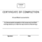Certificate Of Training Completion Example | Templates At Inside Free Training Completion Certificate Templates