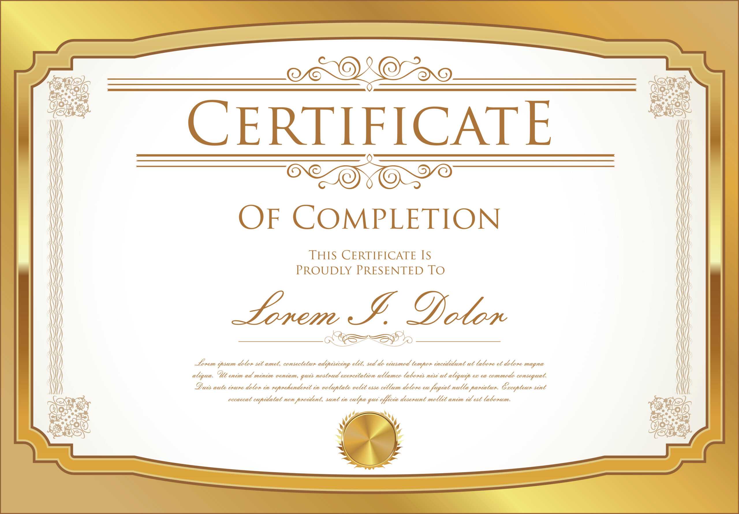 Certificate Template – Download Free Vectors, Clipart With Regard To Commemorative Certificate Template