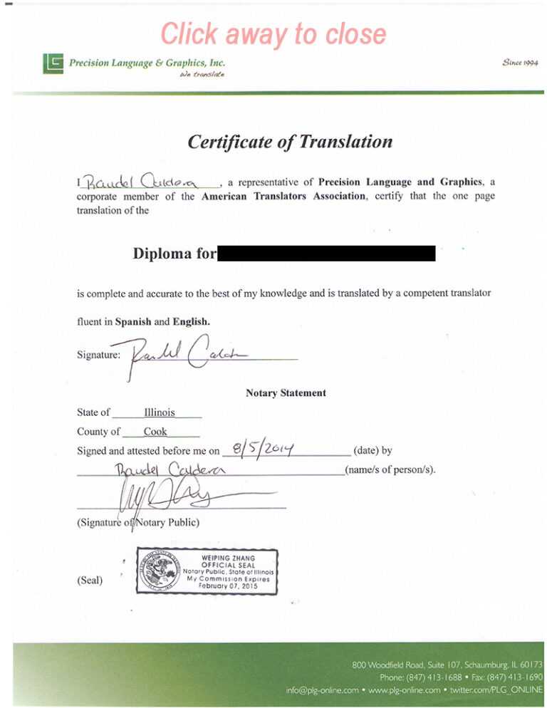 Certified Document Translation Services, Birth Certificates With Regard