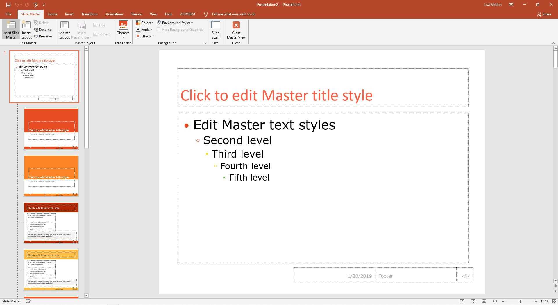 Change The Default Font In Powerpoint Text Boxes Intended For Powerpoint Default Template