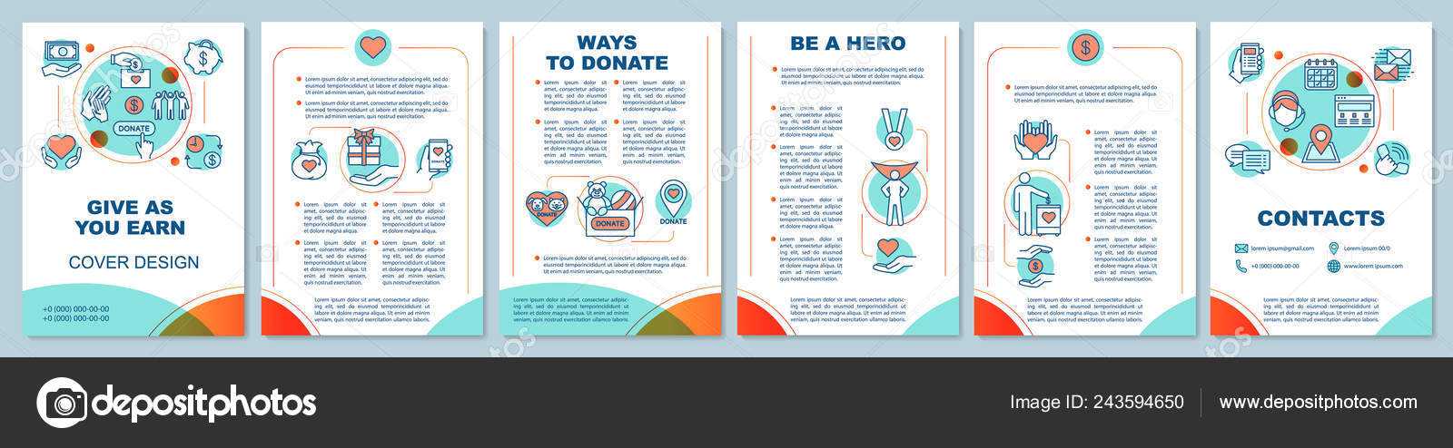 Charitable Foundation Brochure Template Volunteering In Volunteer Brochure Template