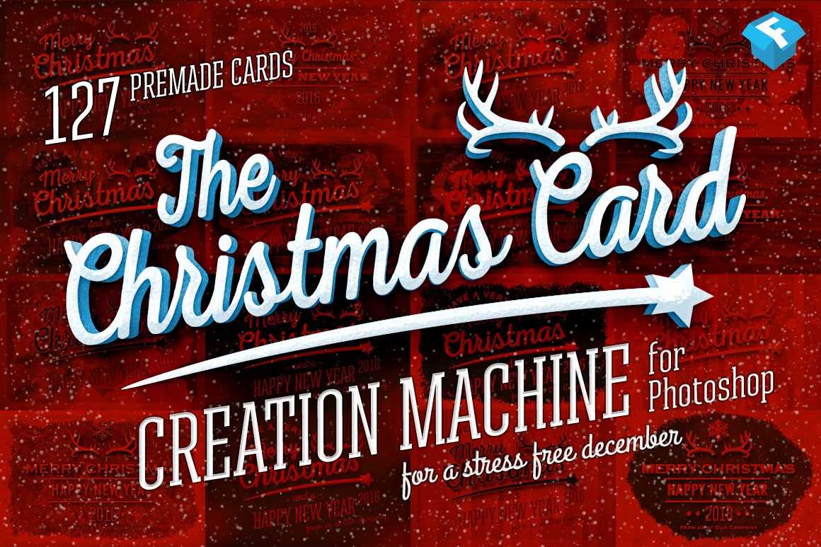 Christmas Card Design Photoshop Decorating Ideas With Free Christmas Card Templates For Photoshop