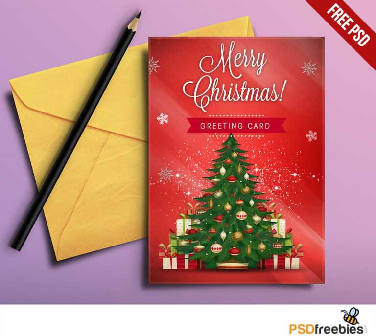 Free Christmas Card Templates For Photoshop