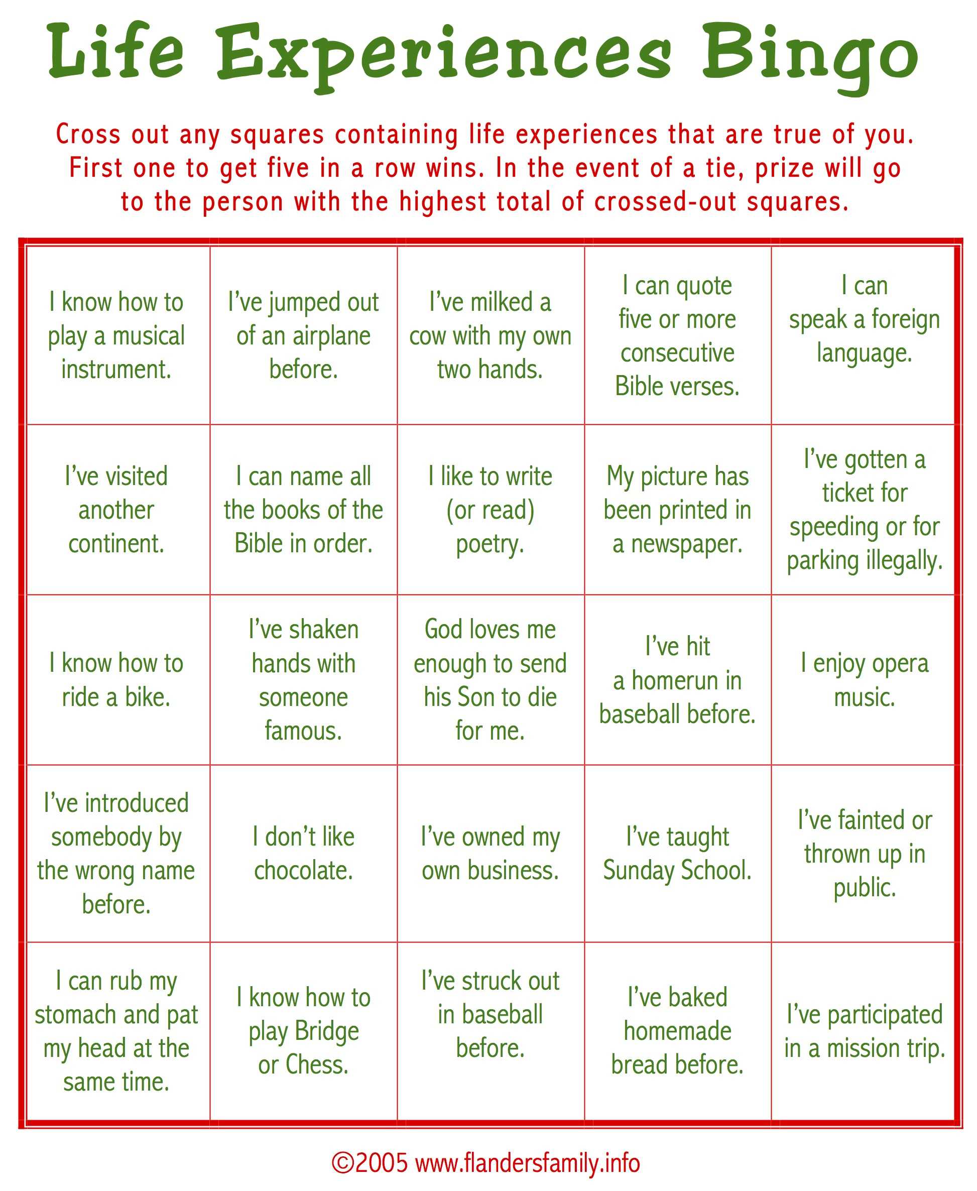 Christmas Ice Breaker Bingo (Free Printable) – Flanders Pertaining To Ice Breaker Bingo Card Template
