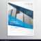 Clean Geometric Blue Brochure Template Design For Inside Cleaning Brochure Templates Free