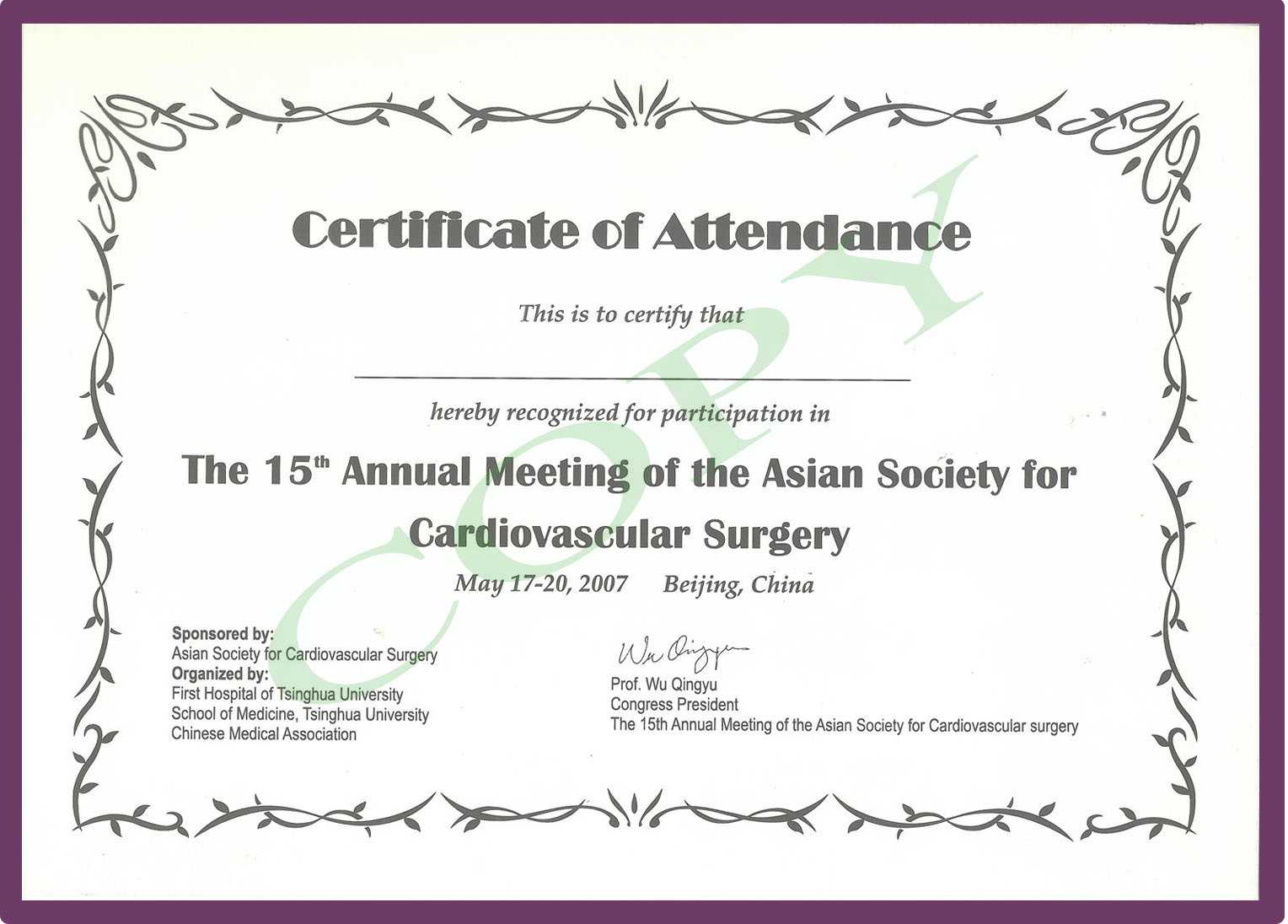 Cme Certificate Template ] – Pics Photos Phd Certificate Pertaining To Conference Participation Certificate Template