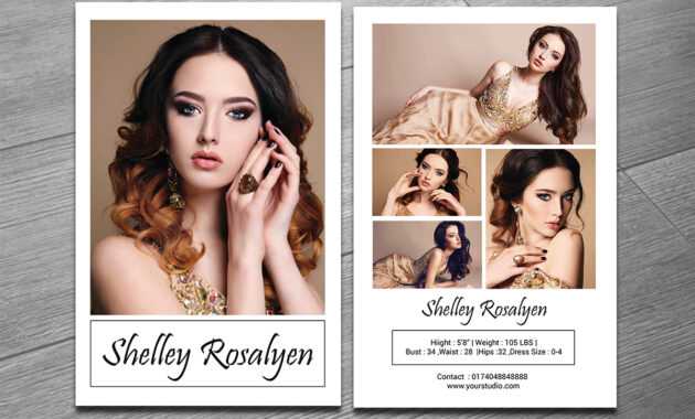 Comp Card Size - Colona.rsd7 inside Free Zed Card Template