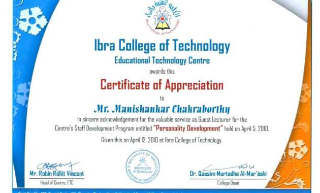 Conference Certificate Of Participation Template - Tunu for International Conference Certificate Templates