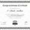 Congratulations Certificate Template In Congratulations Certificate Word Template