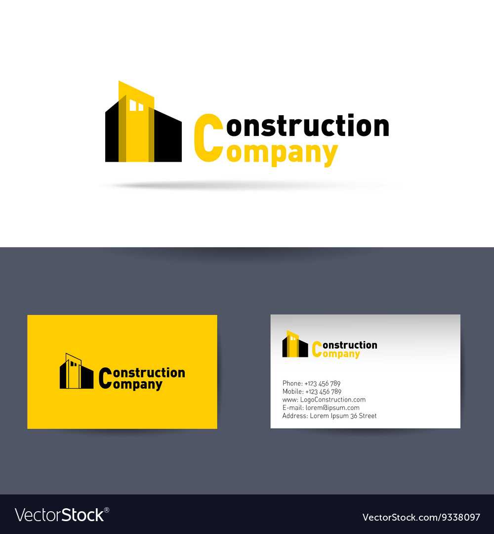 Construction Company Business Card Template Intended For Construction Business Card Templates Download Free