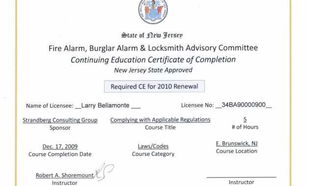 Continuing Education Certificate Template - Tunu.redmini.co in Continuing Education Certificate Template