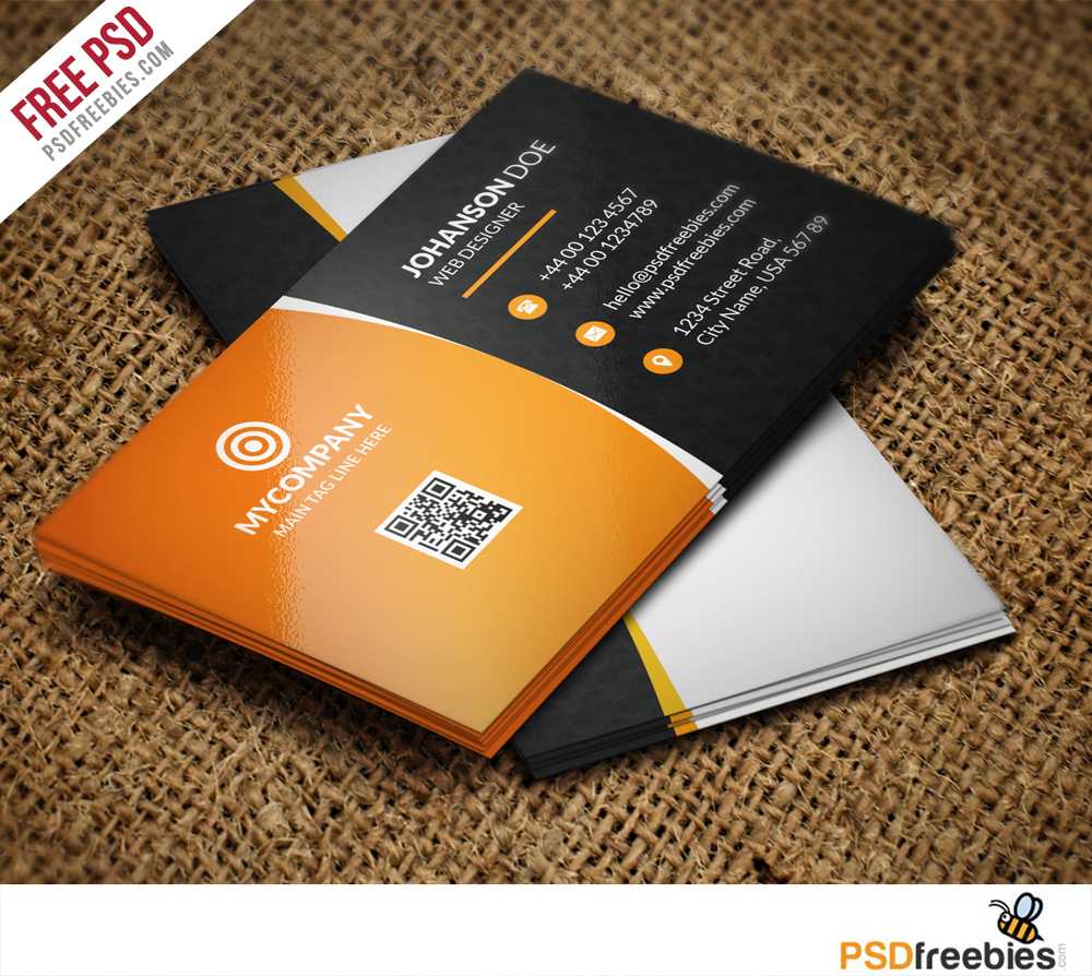 Corporate Business Card Bundle Free Psd | Psdfreebies For Restaurant Business Cards Templates Free
