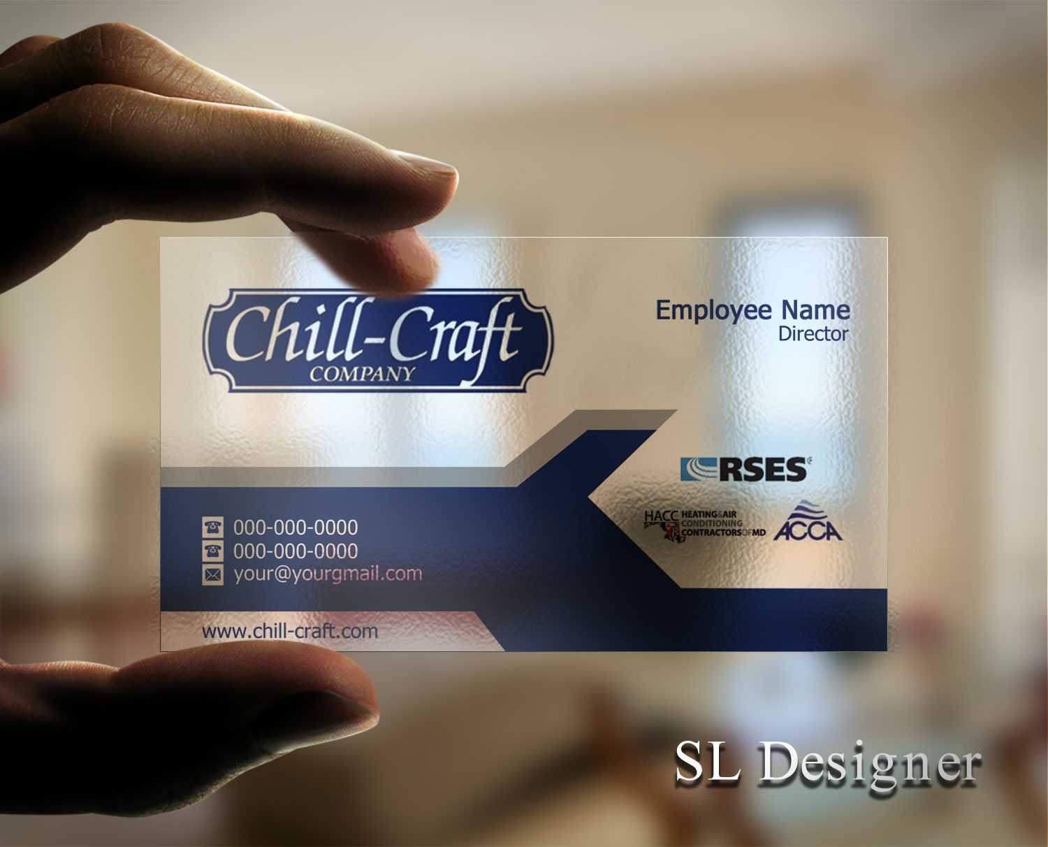 Craft Visiting Card Design Pertaining To Hvac Business Card Template