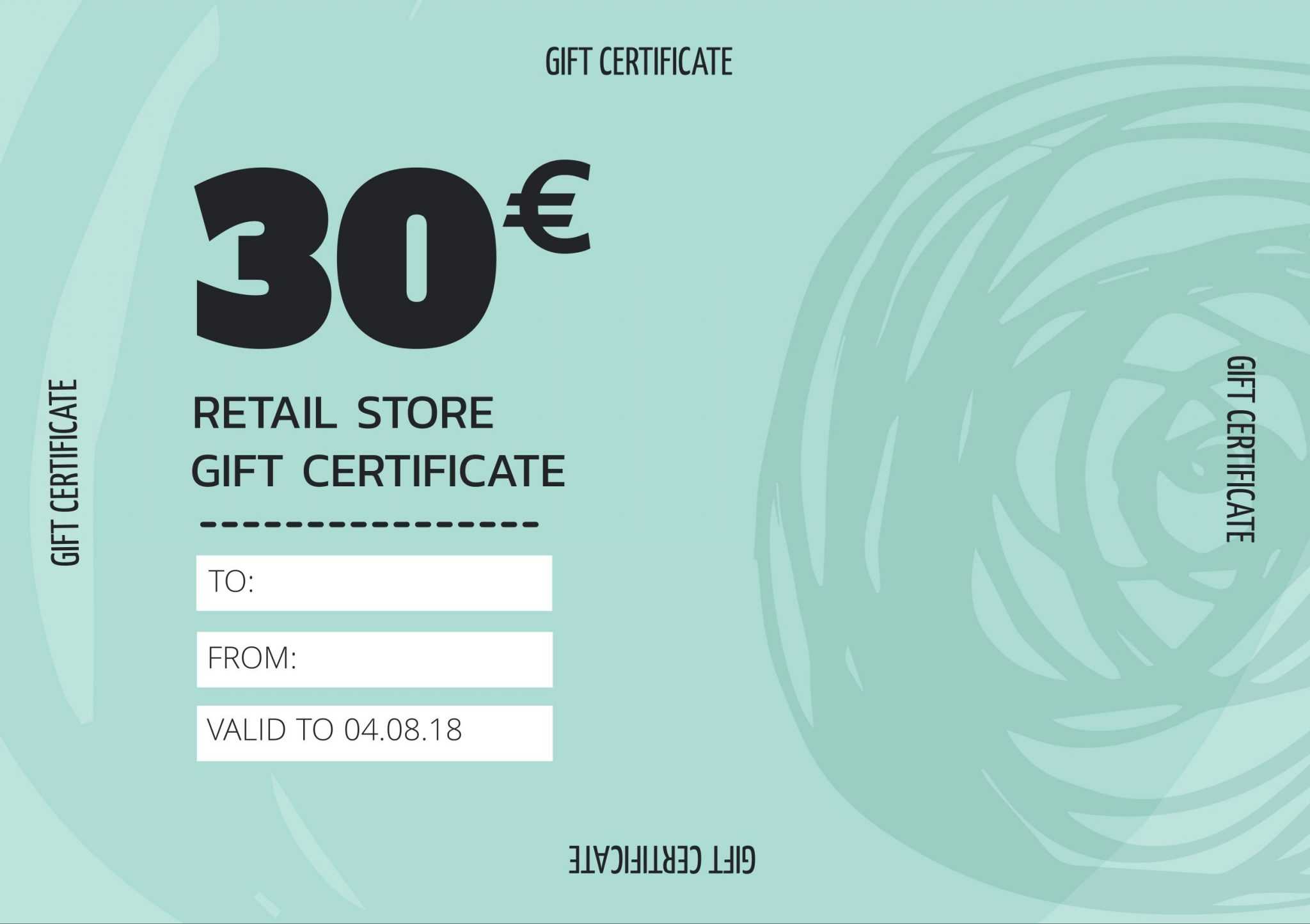 Create Personalized Gift Certificate Templates & Vouchers With Regard To Company Gift Certificate Template
