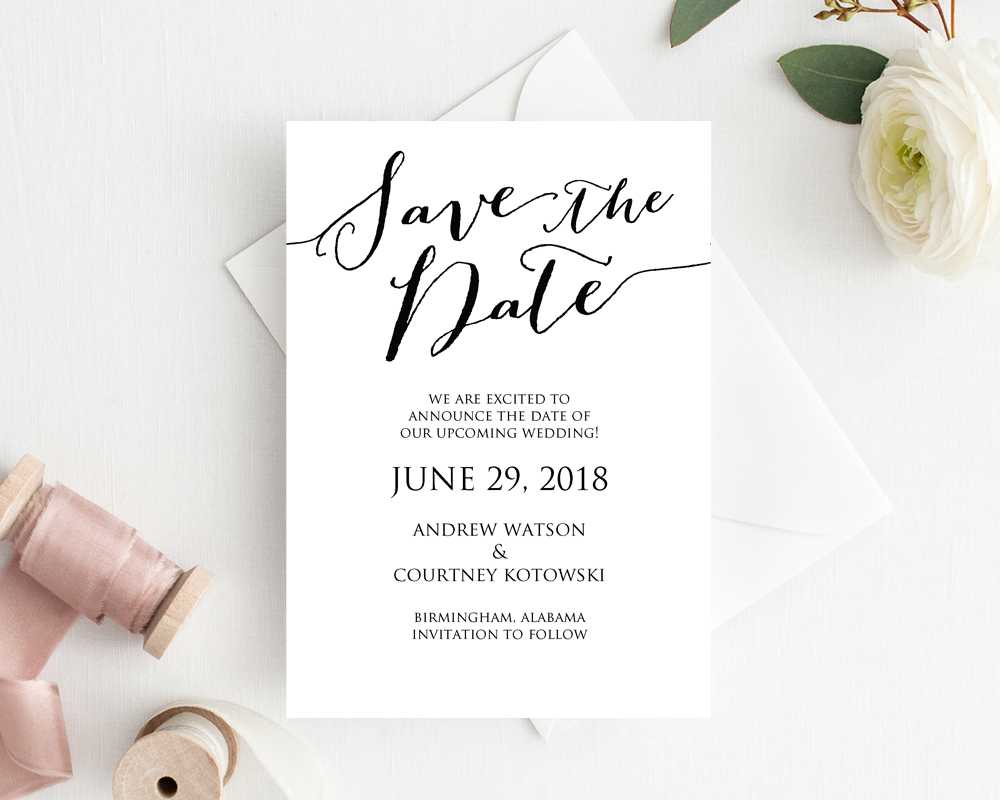 Save The Date Cards Templates