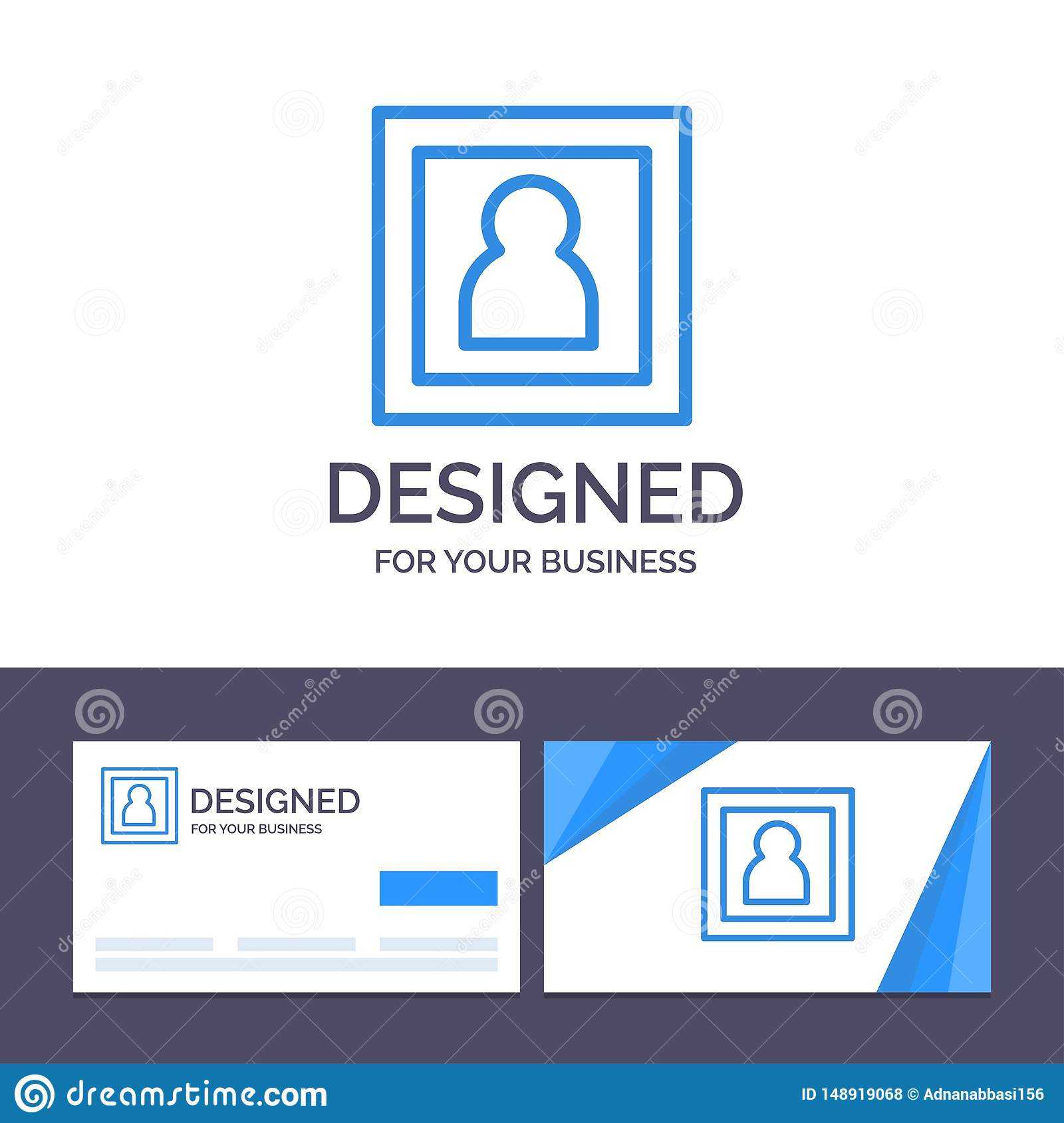 Creative Business Card And Logo Template Photo, Photographer For Portrait Id Card Template