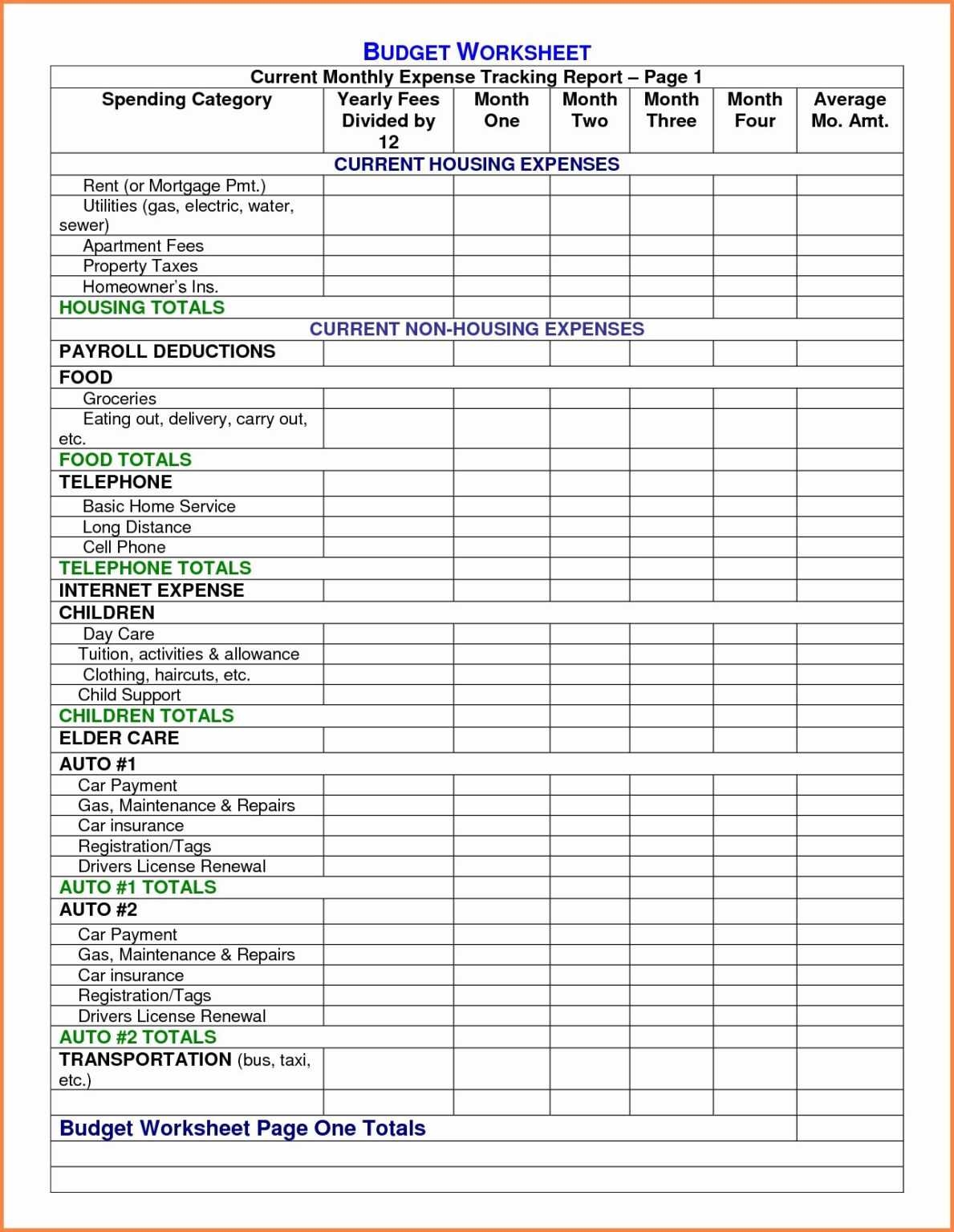 Credit Card Payoff Spreadsheet Budget Template Snowball for Credit Card