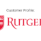 Customer Profile: Rutgers University Throughout Rutgers Powerpoint Template