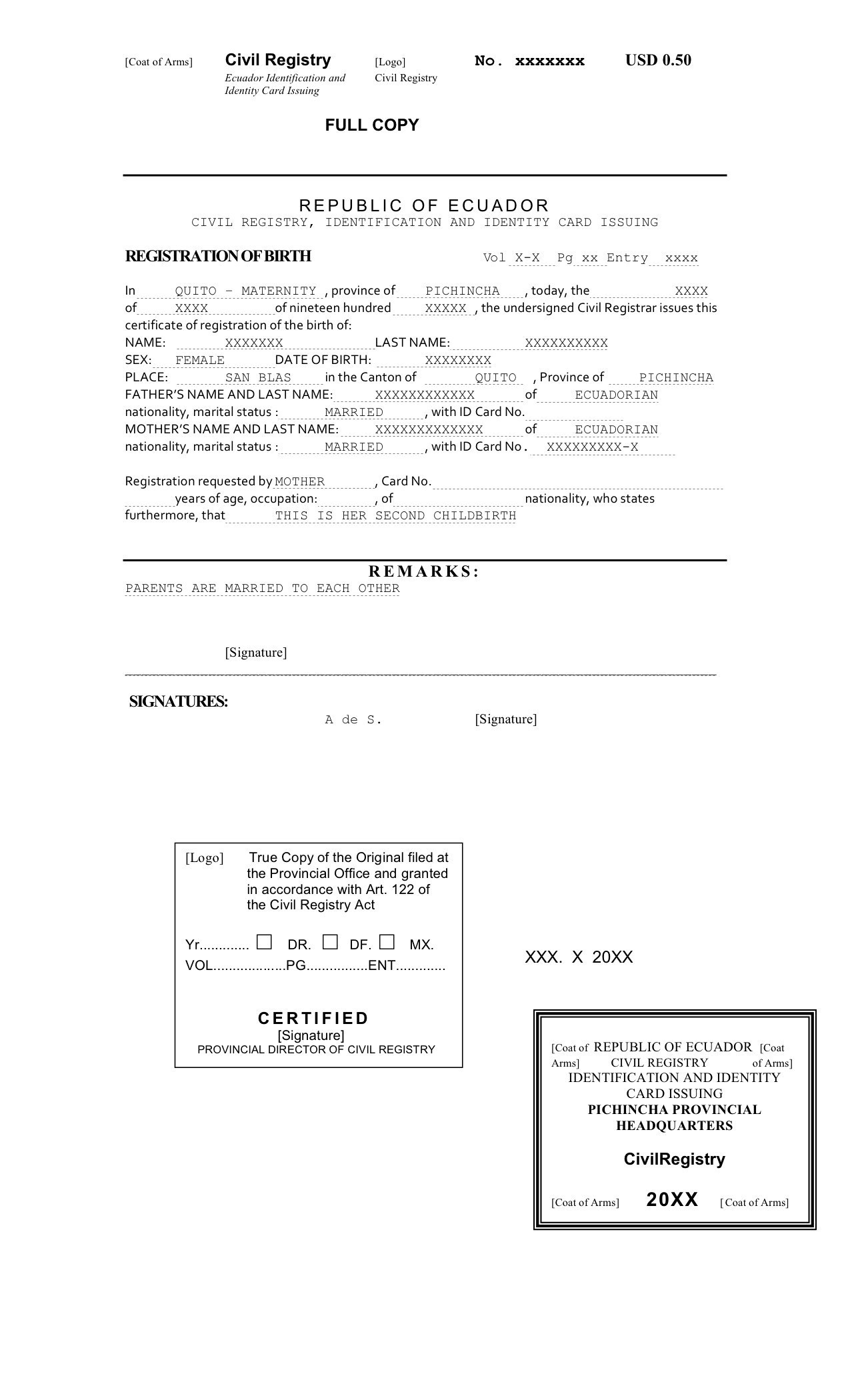 Death Certificate Translation From Spanish To English Sample With Death 