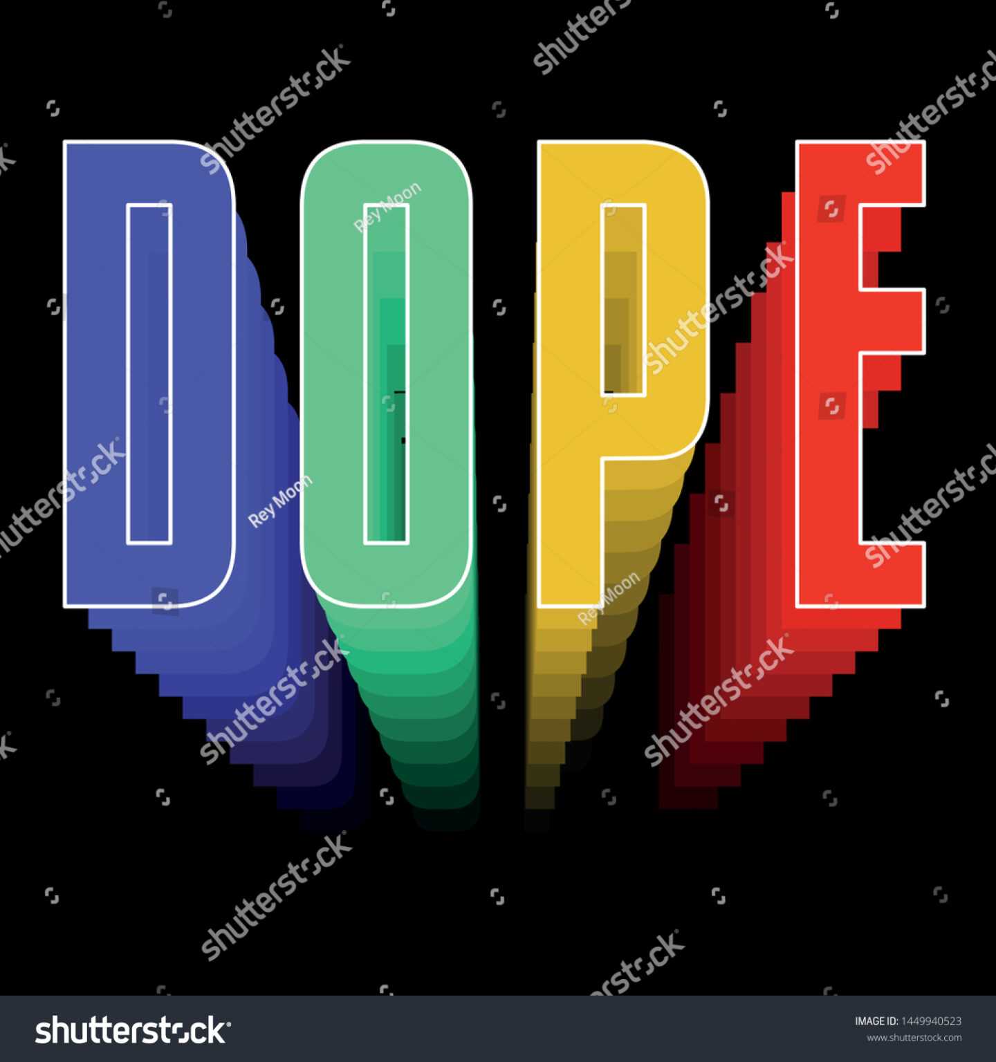 Dope Vector 90S Style Template Card Stock Vector (Royalty with Dope Dope Vector 90S Style Template Card Stock Vector (Royalty with Dope
