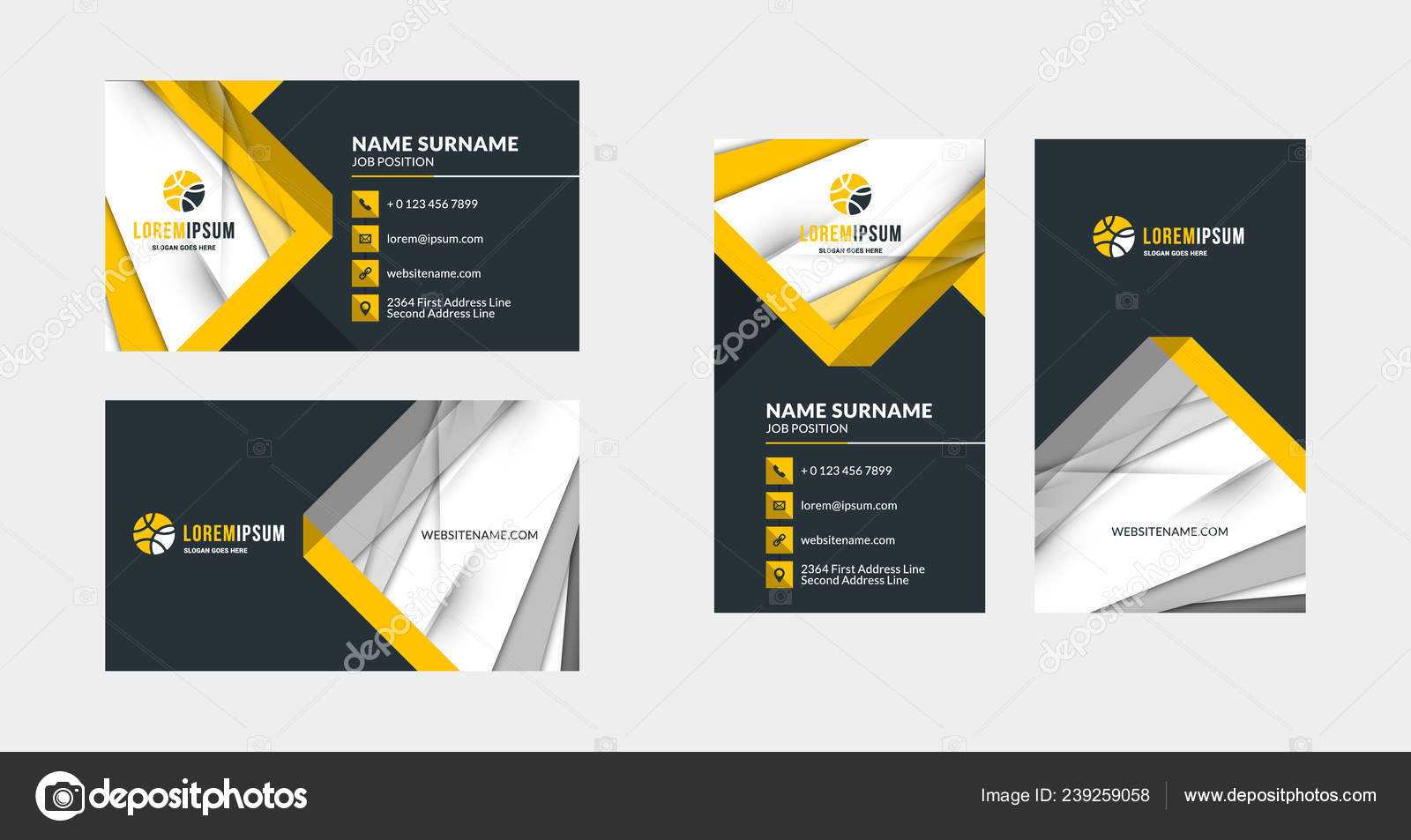 Double Sided Creative Business Card Template Portrait Within Landscaping Business Card Template