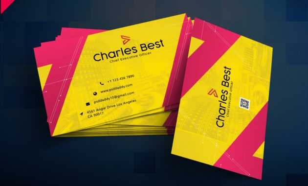 Download] Creative Business Card Free Psd | Psddaddy with regard to Business Card Maker Template
