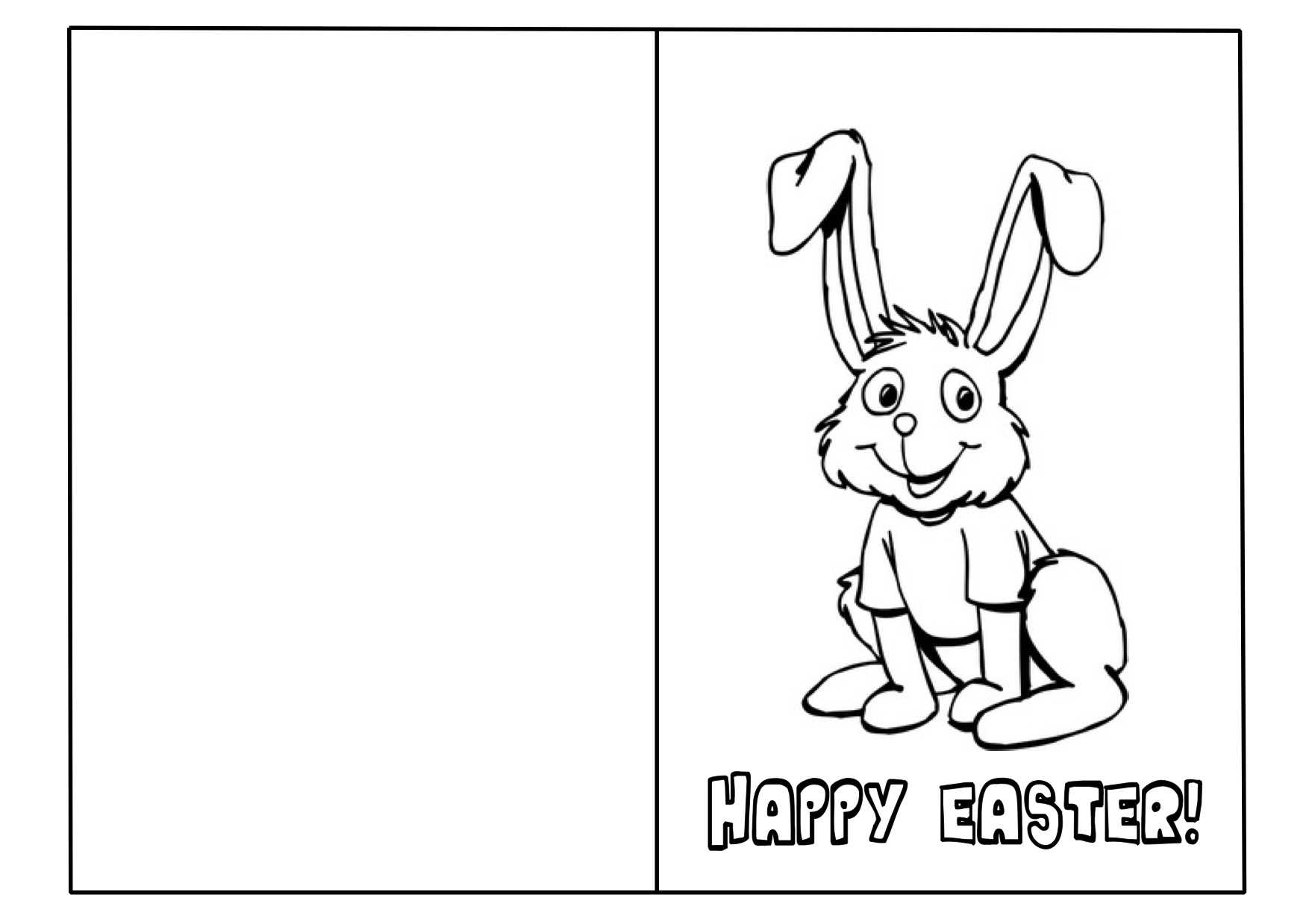 Easter Card Template Ks2 1 – Happy Easter Sunday For Easter Card Template Ks2