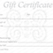 Editable And Printable Silver Swirls Gift Certificate Template Inside Microsoft Gift Certificate Template Free Word