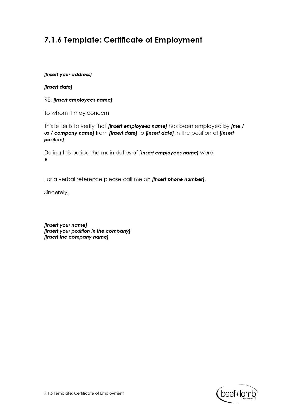 Editable Certificate Of Employment Template – Google Docs Intended For Template Of Certificate Of Employment