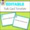 Editable Task Card Templates – Bkb Resources Pertaining To Task Cards Template