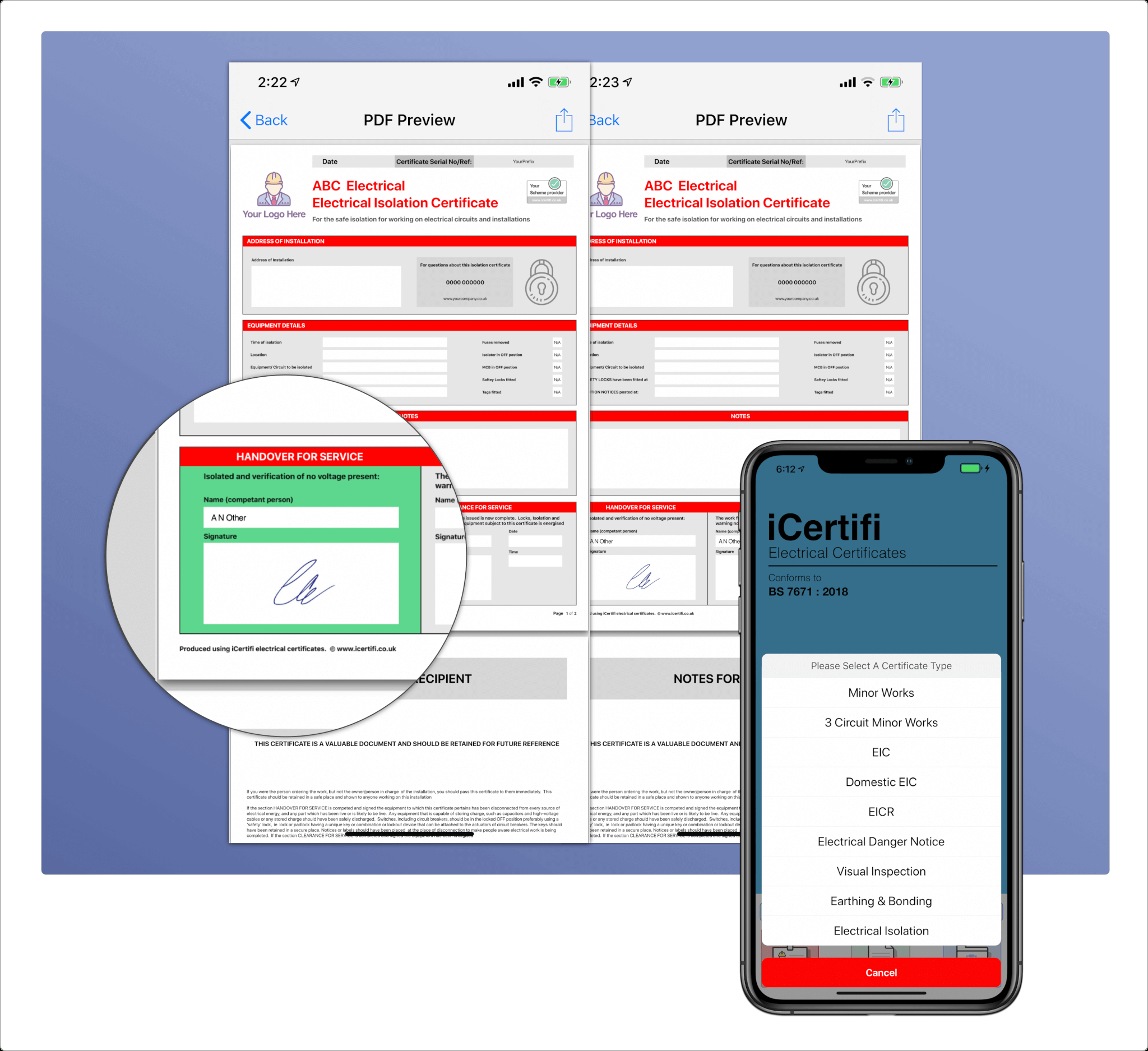 Electrical Isolation Certificate | Send Unlimited With Electrical Isolation Certificate Template