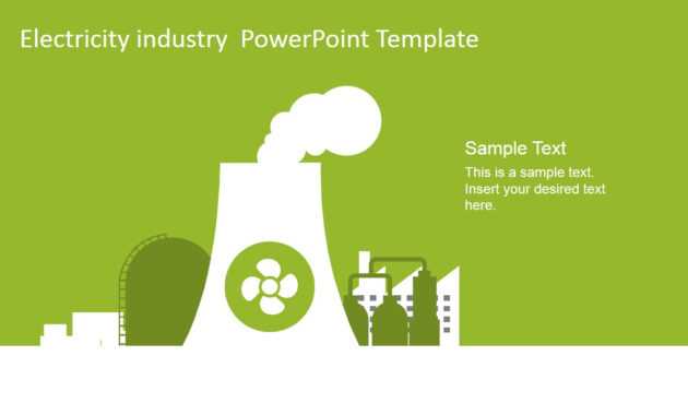 Electricity Industry Powerpoint Template - Slidemodel within Nuclear Powerpoint Template