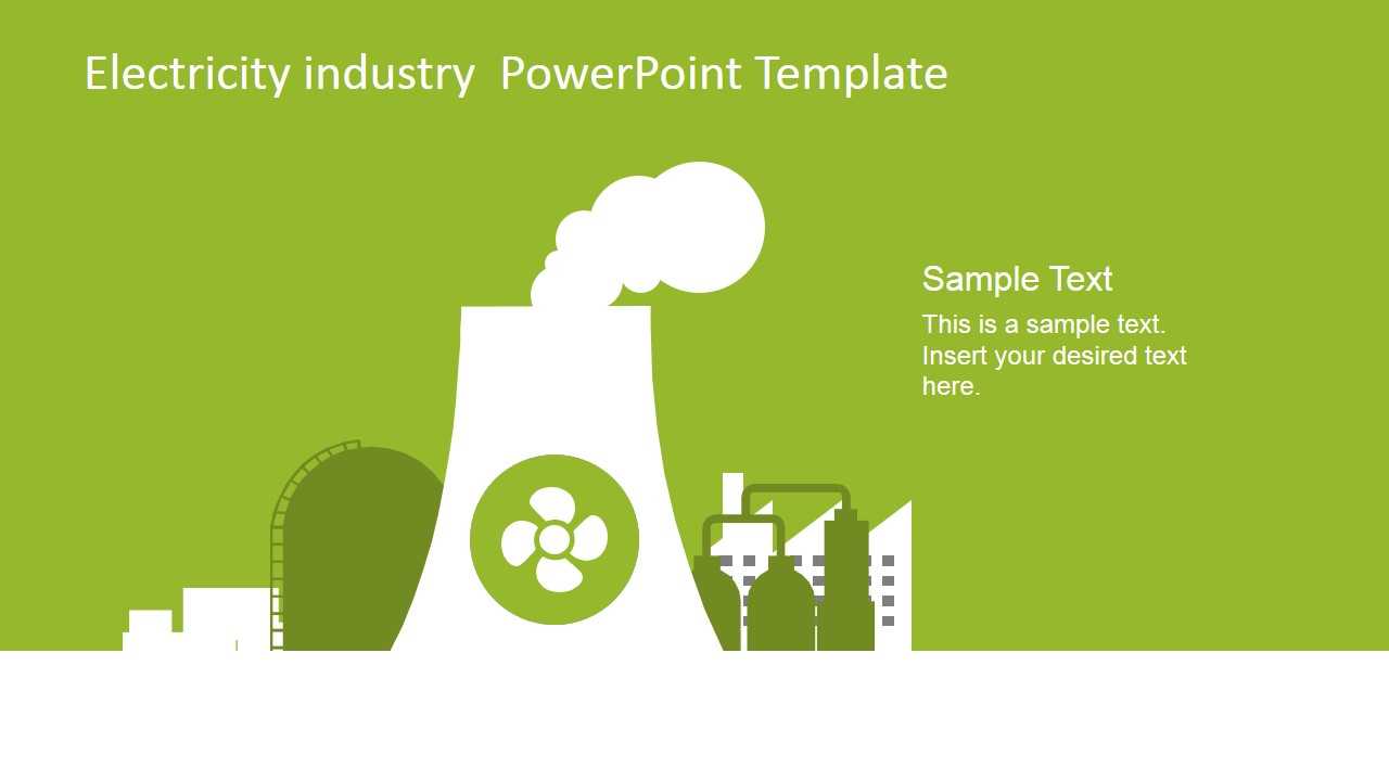 Electricity Industry Powerpoint Template – Slidemodel Within Nuclear Powerpoint Template