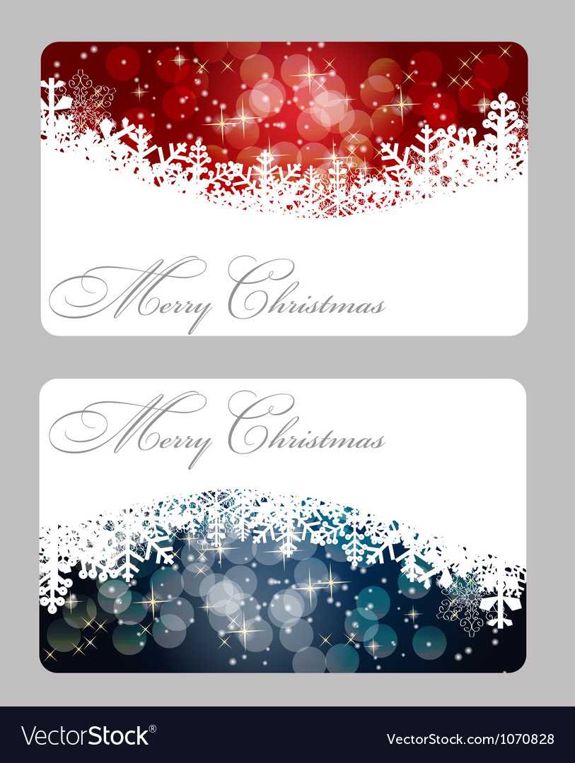 Elegant Christmas Card Template In Christmas Photo Cards Templates Free Downloads