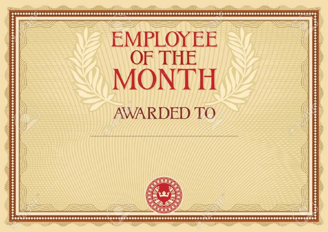 Employee Of The Month Certificate Examples Pdf Free Format Pertaining To Employee Of The Month Certificate Template