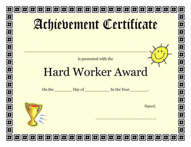 Employee Of The Month Certificate Template Word Tunu With Regard To