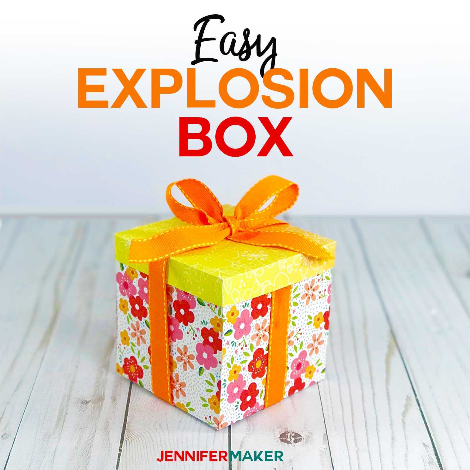 Explosion Box Card Tutorial: Endless Box – Free Svg File Inside Free Svg Card Templates
