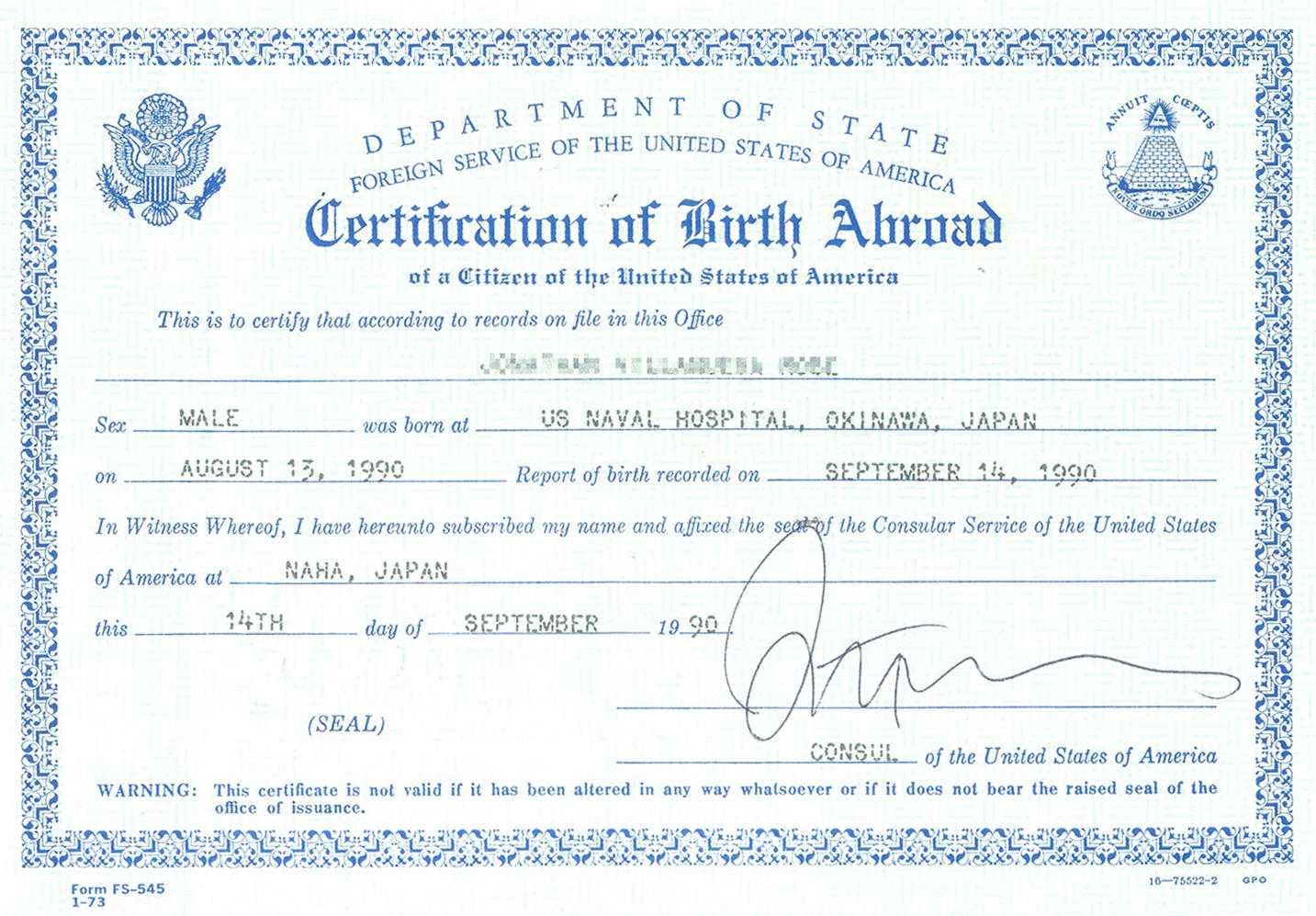 🥰free Printable Certificate Of Birth Sample Template🥰 Pertaining To Build A Bear Birth Certificate Template