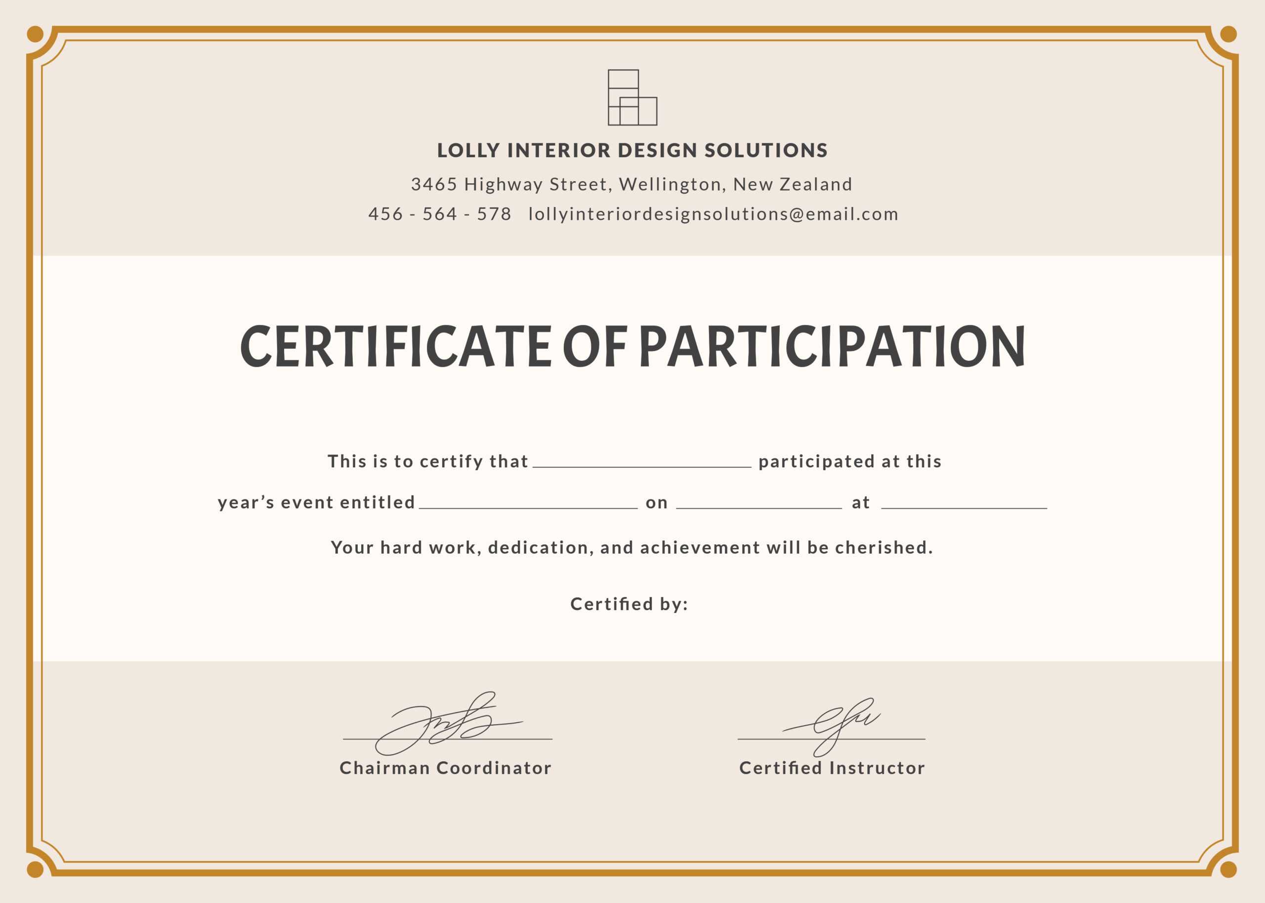 🥰free Printable Certificate Of Participation Templates (Cop)🥰 Intended For Participation Certificate Templates Free Download