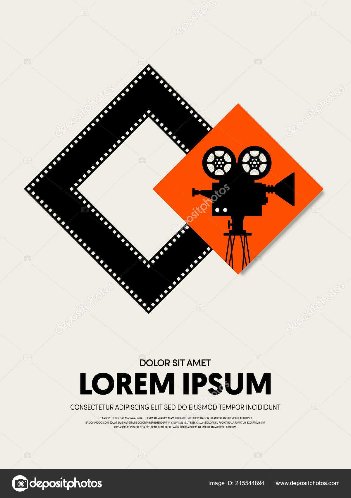 Film Festival Poster Design | Movie Film Festival Poster Within Film Festival Brochure Template