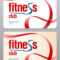 Fitness Club Membership Card Design Template. Pertaining To Gym Membership Card Template
