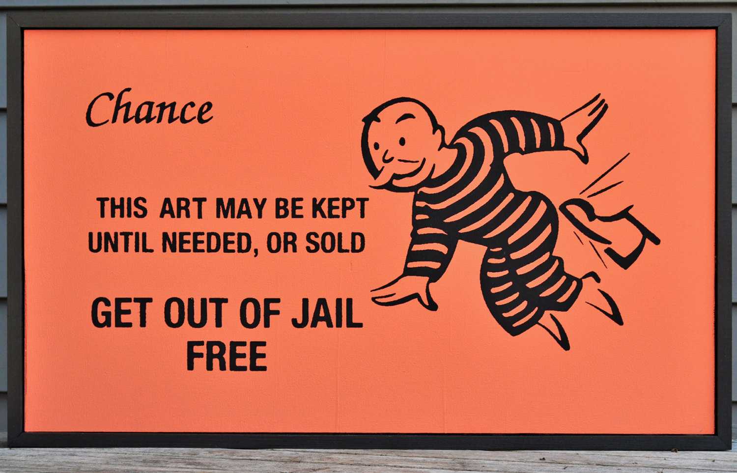 Free Card: Monopoly Get Out Of Jail Free Card For Get Out Of Jail Free Card Template