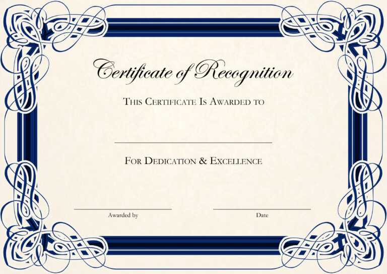 Anniversary Certificate Template Free