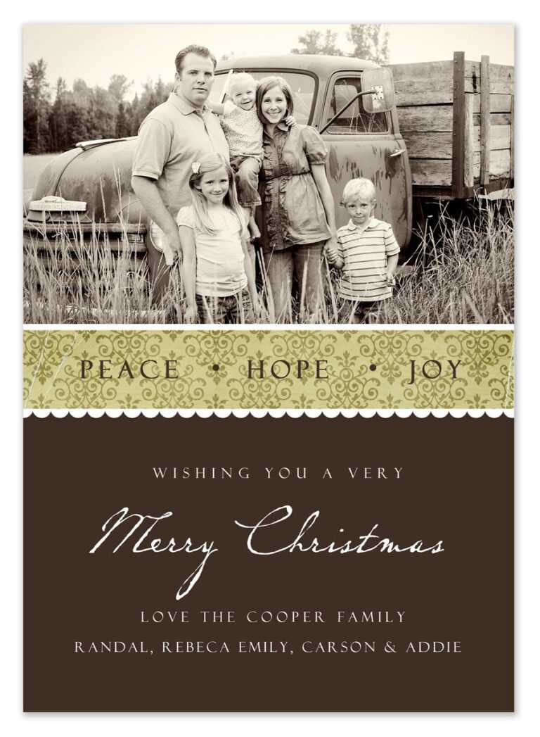 Free Christmas Card Templates For Holiday Card Templates For